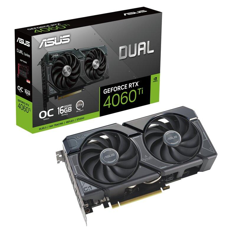 ASUS Dual GeForce RTX 4060 Ti 16GB OC