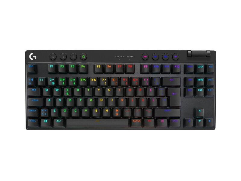 Logitech Pro X TKL Linear - Svart