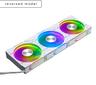 Phanteks PH-F120D30 - Lådfläkt - omvänt - 120 mm - vit (paket om 3)