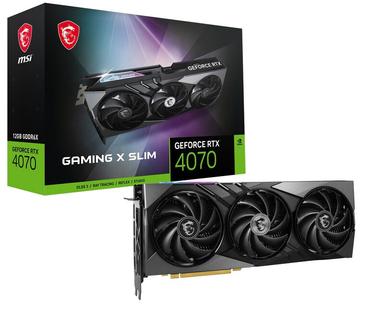 MSI GeForce RTX 4070 GAMING X SLIM 12GB