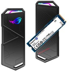 Kingston NV2 M.2 2TB + ASUS ROG Strix Arion