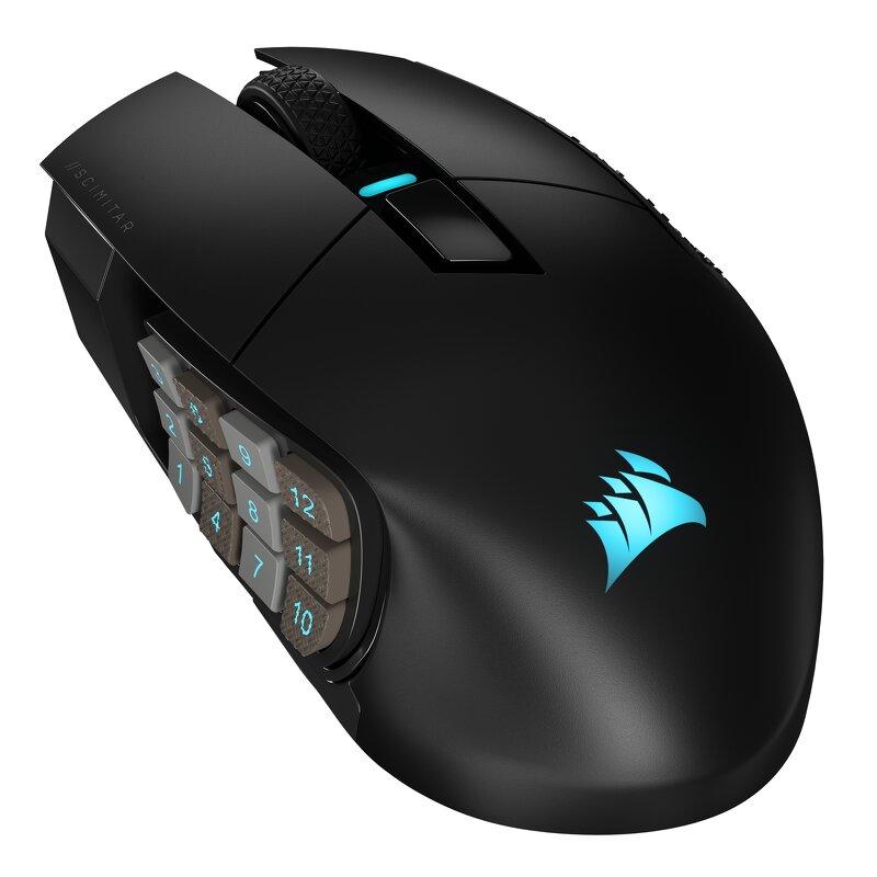 Corsair Scimitar Elite Wireless MMO Gaming Mouse