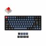 Keychron K2 Pro QMK/VIA RGB Hot Swap - Pro Red - Gaming Keyboard - Utan numpad - Nordisk - Svart