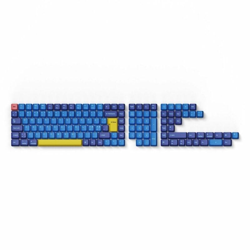 Keychron PBT Full Keycap Set - Beach 141 Keys ISO Nordic