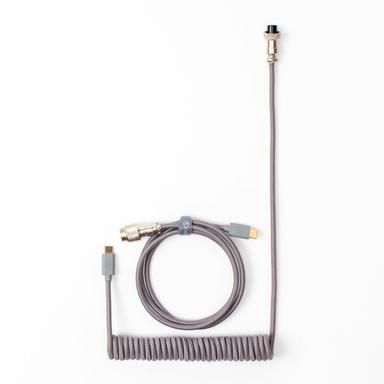 Keychron Coiled Aviator Cable Grey