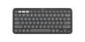 Logitech Pebble Keys 2 K380s Wireless Keyboard - Tonal Graphite - Tangentbord - Nordisk - Svart