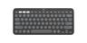 Logitech Pebble Keys 2 K380s Wireless Keyboard - Tonal Graphite - Tangentbord - Nordisk - Svart