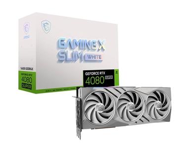 MSI GeForce RTX 4080 SUPER 16GB GAMING X SLIM WHITE