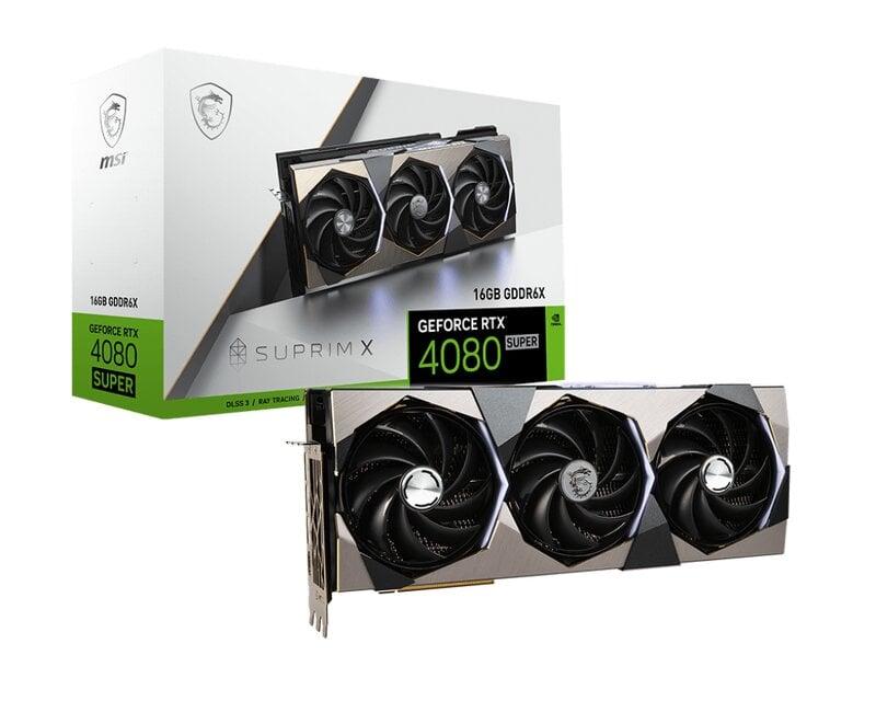 MSI GeForce RTX 4080 SUPER 16GB SUPRIM X