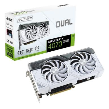 ASUS Dual GeForce RTX 4070 Super 12GB OC - White