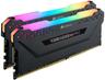 Corsair Vengeance RGB PRO DDR4-3600 - 16GB - CL18 - Dual Channel (2 pcs) - AMD Optimized & Intel XMP - Svart med RGB