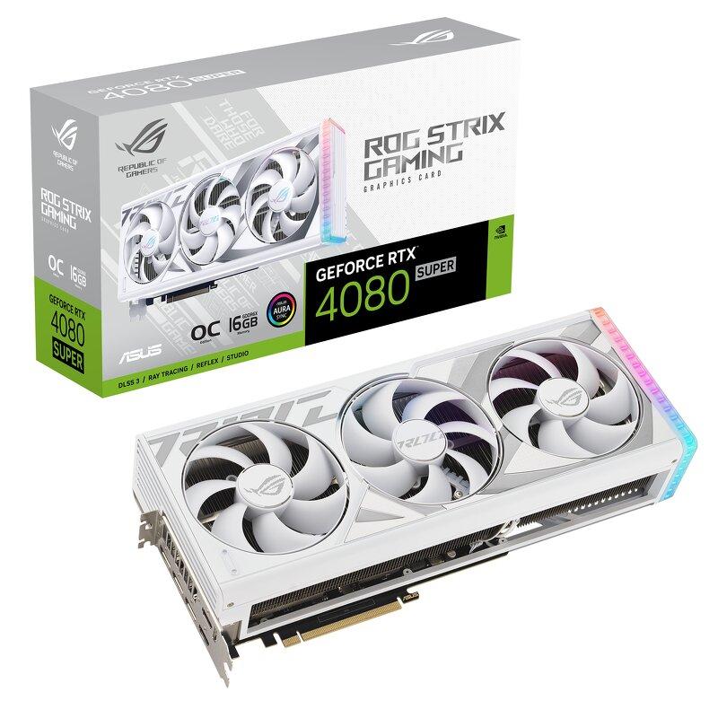 ASUS ROG Strix GeForce RTX 4080 SUPER 16GB OC - White