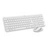 Logitech Signature Slim Combo MK950 - Off-White - Tastatur & Mus set - Nordisk - Vit
