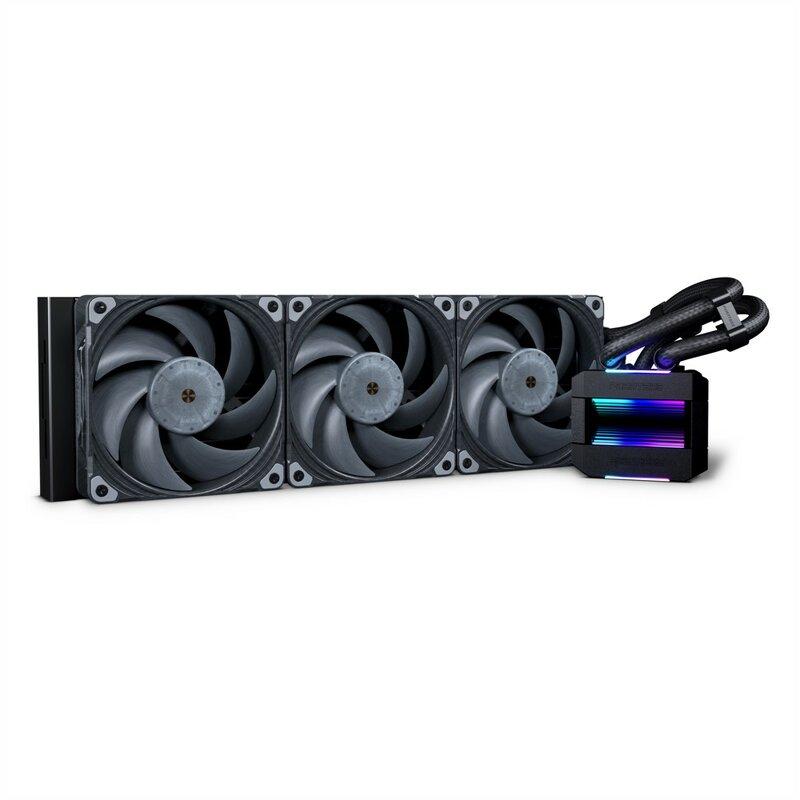 Phanteks Glacier One / 360mm / T30 / D-RGB / Premium AIO Liquid - Svart