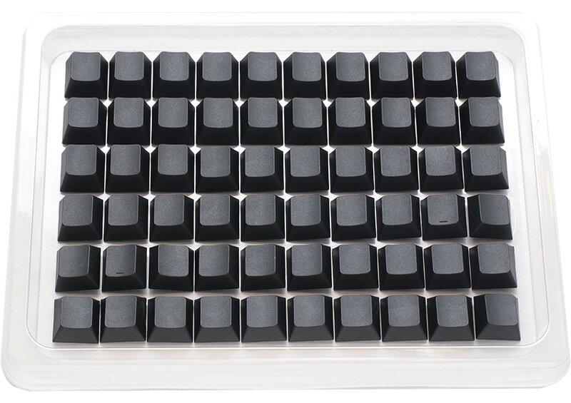 Ducky Blank 132 Keycap Set / Cherry Profile / PBT - Black