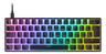 Deltaco DK475 Mechanical 60% Keyboard Pudding Keycaps Ho - Gaming Tangentbord - Svart