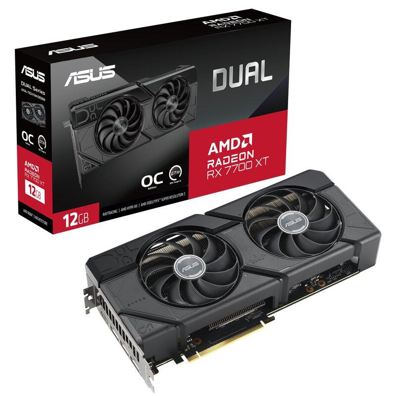 ASUS Dual Radeon RX 7700XT 12GB OC