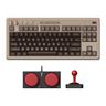 8BitDo Retro Mechanical Keyboard C64 Edition - Tangentbord - Engelska - Storbritannien