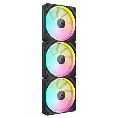 Corsair LX120 / iCUE-RGB / PWM / 120mm / 3-pack - Svart