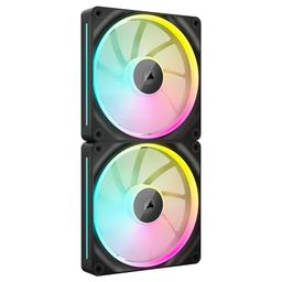 Corsair LX140 / iCUE-RGB / PWM / 140mm / 2-pack - Svart