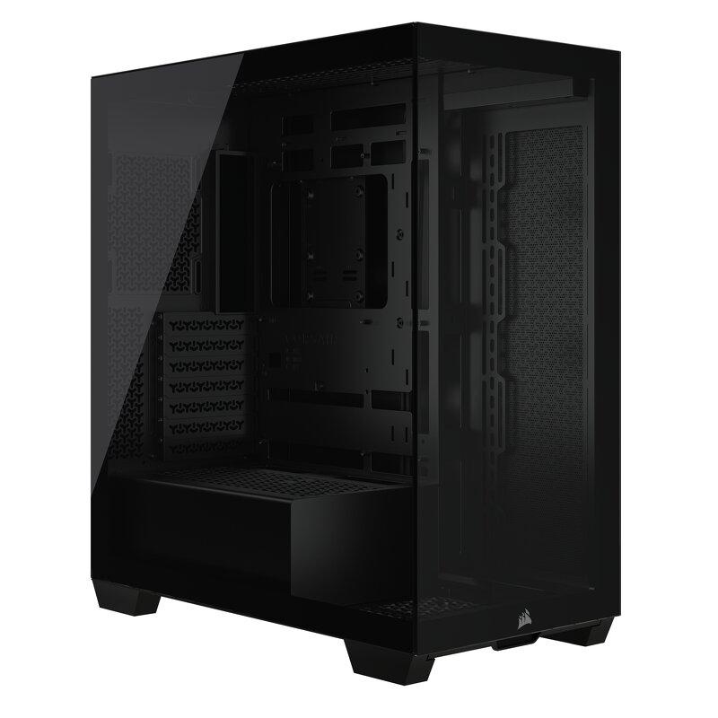 Corsair 3500X / Tempered Glass - Svart