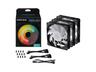 Phanteks M25 140mm Pwm Fan Drgb Black 3-pack 140 Mm