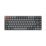 Keychron K3 Max QMK/VIA Wireless RGB Hot Swap Low Profile Brown - Gaming Keyboard - Utan numpad - Nordisk - Grå