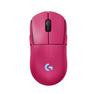 Logitech G PRO 2 LIGHTSPEED - Gamingmus - Optic - 8 knappar - Pink