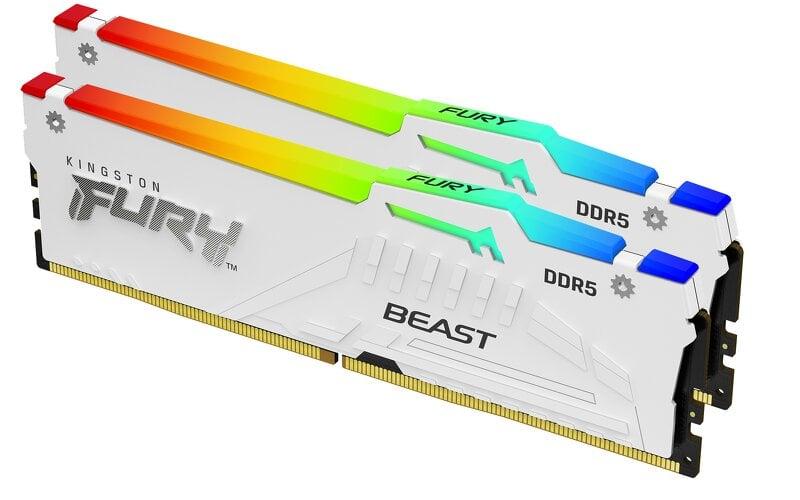 Kingston Fury Beast Black 32GB (2x16GB) / 6000MHz / DDR5 / CL30 / KF560C30BWEAK2-32