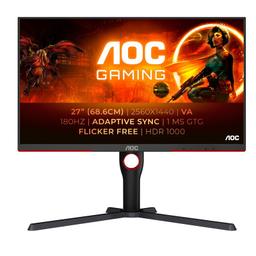 AOC Q27G3XMN/BK / 27" / VA / 2560x1440 / 180Hz / 1ms