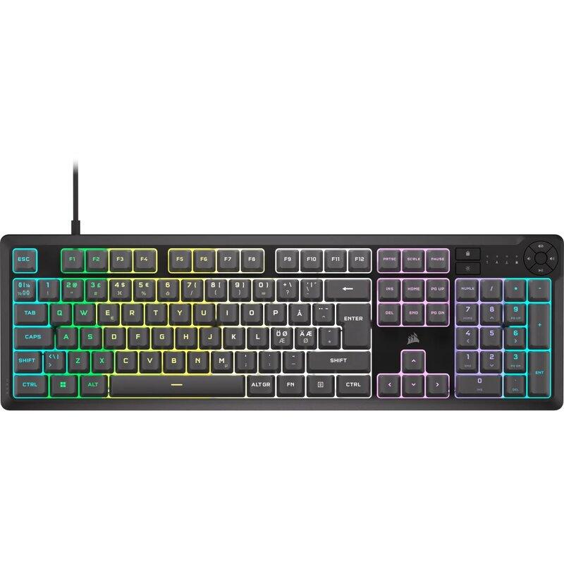 Corsair K55 CORE RGB Gaming Keyboard - Gray