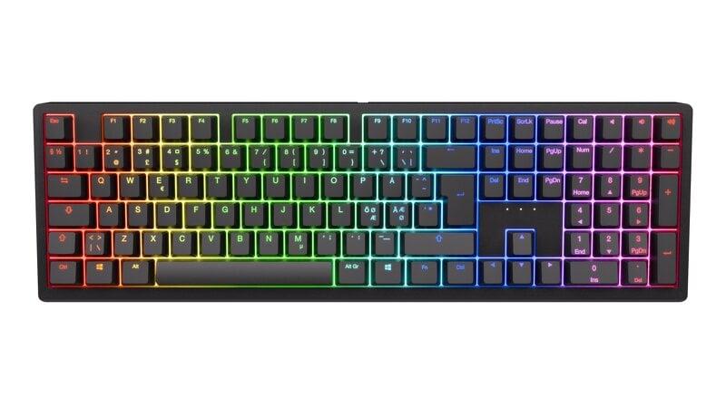 Ducky Zero / Fullsize / Cherry MX2A Brown / RGB / Wireless (Tri/mode) - Classic