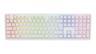 Ducky Zero 6108 - Wireless - Gaming Tangentbord - Nordisk - Vit