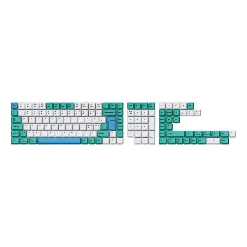 Keychron PBT Full Keycap Set - Iceberg 141 Keys ISO Nordic