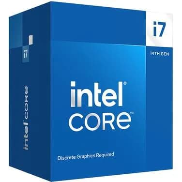 Intel® | Core™ i7-14700F - 20-kärniga - 3,4 GHz (Op till 5,6 GHz Turbo) - LGA1700-Socket | Låda