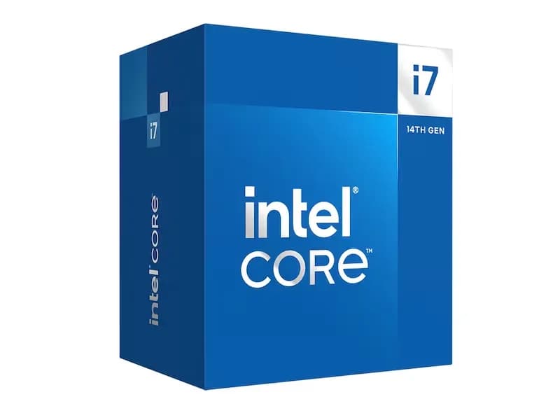 Intel® | Core™ i7-14700 - 20-kärniga - 3,4 GHz (Op till 5,6 GHz Turbo) - LGA1700-Socket - Intel® UHD-grafik | Låda