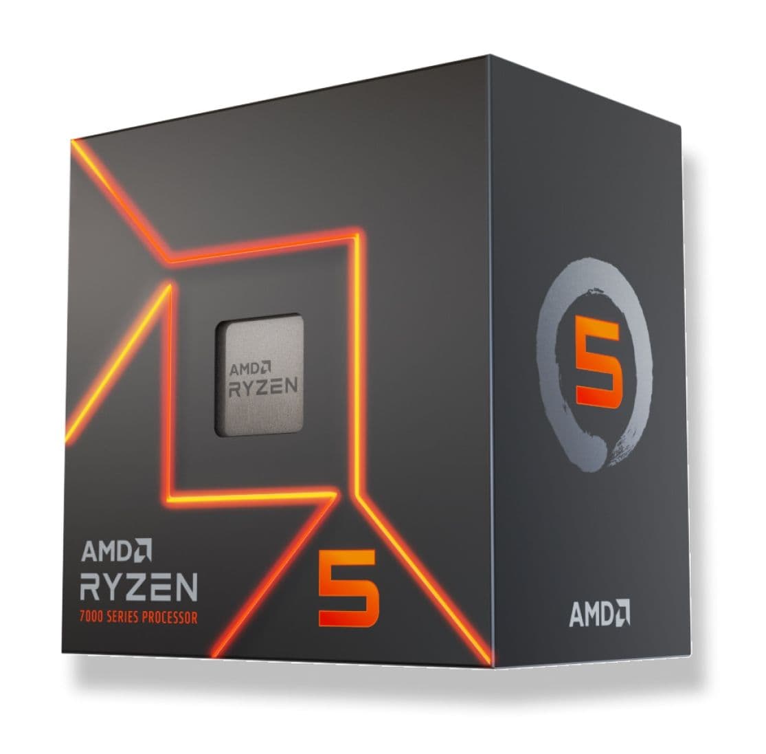 AMD Ryzen 5 7400 processor 6 kärnor 12 trådar 4,3 GHz boost AM5 boxad