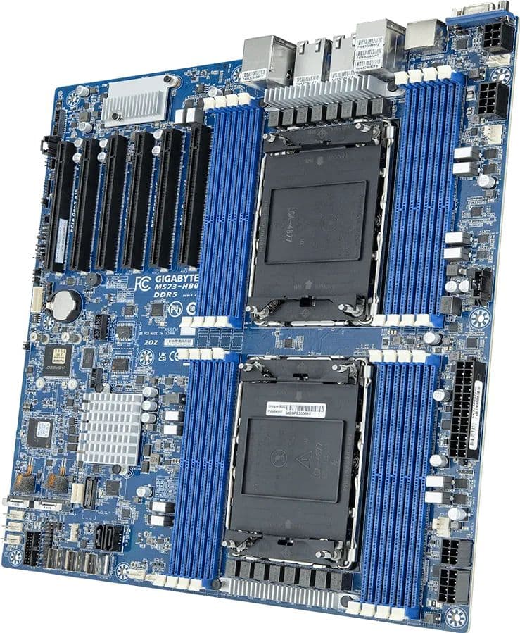 GIGABYTE MS73-HB0 intel LGA 4677 (Socket E) Intel® Xeon® LGA 4677 (Socket E)