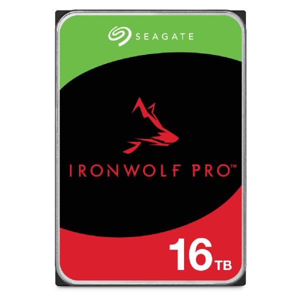 Seagate IronWolf Pro ST16000NT001 hårddisk 16 TB 3,5 SATA 6Gb/s 7200 rpm