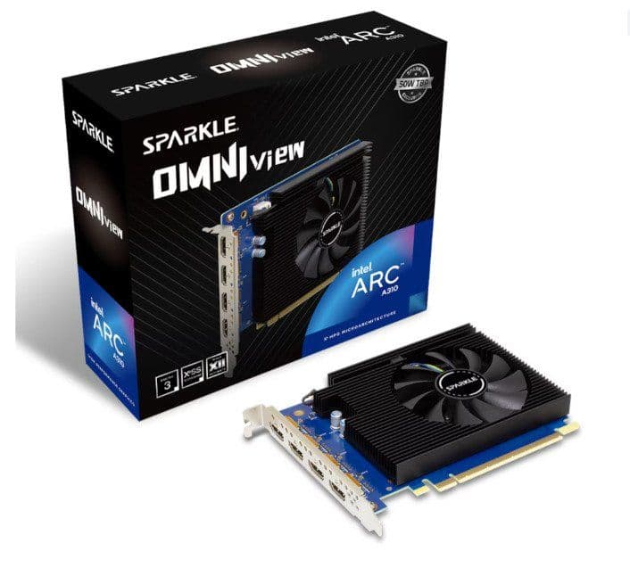 Sparkle Intel Arc A310 Omni View