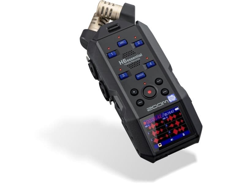 Zoom H6ESSENTIAL 130 dBV 32 bit 44100 - 96000 hz 3800 O