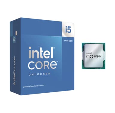 Intel® | Core™ i5-14600KF - 14-kärniga - 3,5 GHz (upp till 5,3 GHz turbo) - LGA1700-sockel | Box (utan kylare)