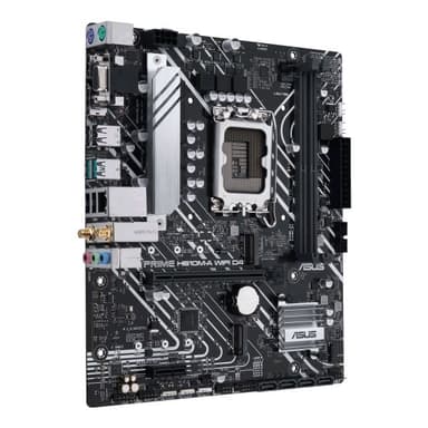 ASUS - Moderkort - micro ATX - LGA1700-uttag - USB 3.2 Gen 1, USB 3.2 Gen 2 - inbyggda grafiken (CPU krävs) - HD-ljud (8 kanaler)