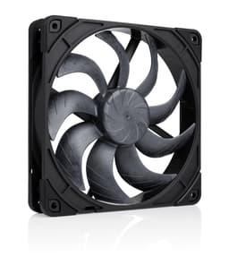 Noctua NF-A14x25 G2 PWM - Chromax.black edition - insats med fläkt - 140 mm