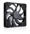 Noctua NF-A14x25 G2 PWM - Chromax.black edition - insats med fläkt - 140 mm