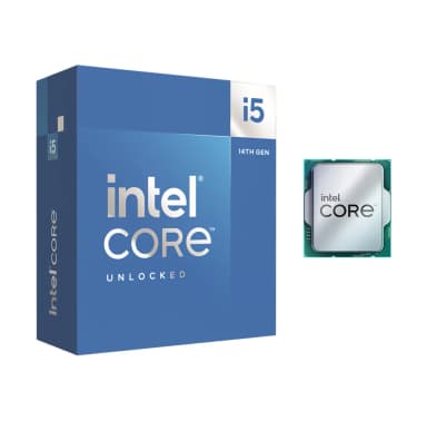 Intel® | Core™ i5-14600K - 14-kärniga - 3,5 GHz (upp till 5,3 GHz turbo) - LGA1700-sockel - Intel® UHD-grafik | Box (utan kylare)