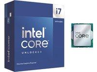 Intel® | Core™ i7-14700KF - 20-kärniga - 3,4 GHz (upp till 5,6 GHz turbo) - LGA1700-sockel | Box (utan kylare)