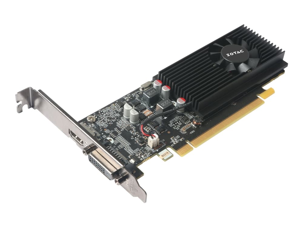 ZOTAC GeForce GT 1030 Grafikkort GF GT 1030 2 GB GDDR5 PCIe 3.0