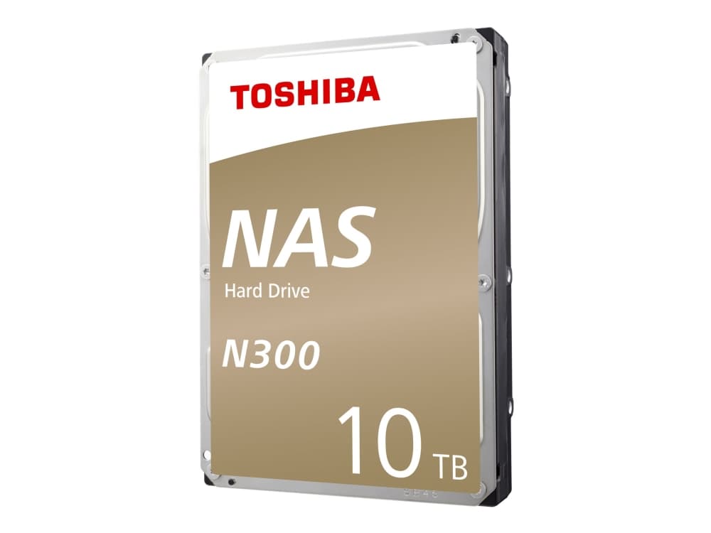 Toshiba N300 NAS Hårddisk 10 TB 3.5 SATA 6Gb/s