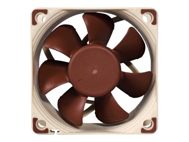 Noctua NF-A6x25 FLX - lådfläkt - Chassi fläkt - 60mm - Brun - 19 dBA